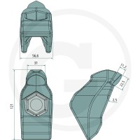 GRANIT ENDURANCE CARBIDE Młotek narzędziowy UPMS04 VPE10 12349808 - 12349808 - Sklep rolniczy PoltechParts