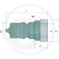 Parker-Tema-KS IG-3/4"BSP 12365154 - 12365154 - Sklep rolniczy PoltechParts