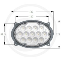 GRANIT Reflektor roboczy LED 18438226 | poltechparts.pl