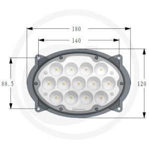 GRANIT Reflektor roboczy LED 18438226