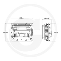 GRANIT Reflektory kierunkowe LED 18449485 | poltechparts.pl