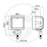 GRANIT Reflektor roboczy LED 12362984 | poltechparts.pl