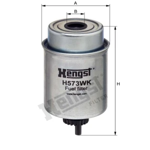 Hengst Filtr paliwa 12064289