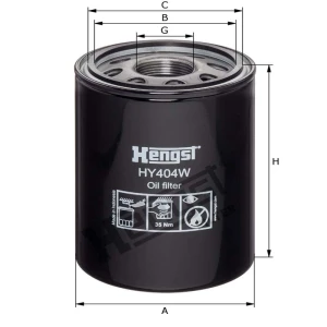 Hengst Filtr oleju 12089246