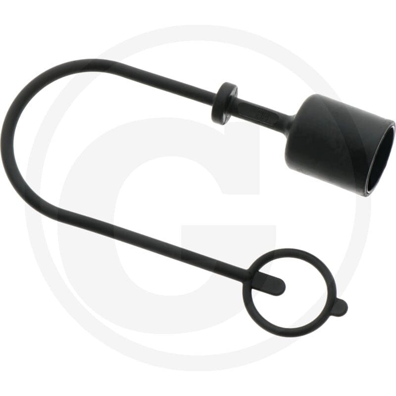 GRANIT Zaślepka złącza DN12 PU25 czarna 81525125