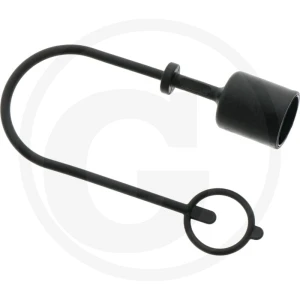 GRANIT Zaślepka złącza DN12 PU25 czarna 81525125