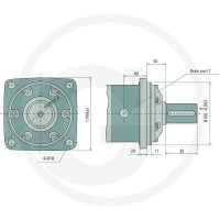 GRANIT Silnik BMV 630cc D=50mm 1” 870001753 - 870001753 - Sklep rolniczy PoltechParts