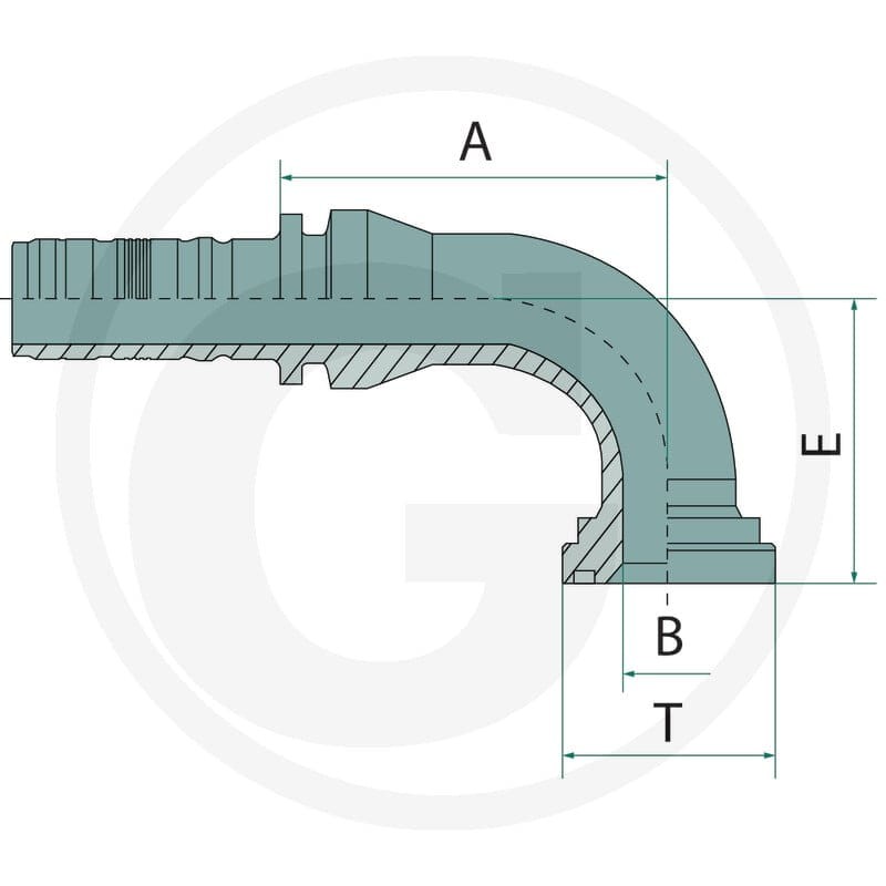 Manuli PN 25 SFL 1" 90° 11401215 - 11401215 - Sklep rolniczy PoltechParts