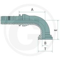 Manuli PN 25 SFL 1" 90° 11401215 - 11401215 - Sklep rolniczy PoltechParts