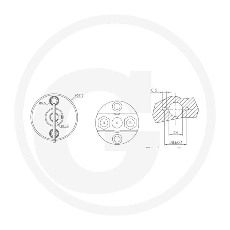 GRANIT Odłącznik akumulatora 11460531 - 11460531 - Sklep rolniczy PoltechParts
