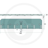 GRANIT ENDURANCE CARBIDE Płoza 179286669 - 179286669 - Sklep rolniczy PoltechParts