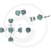 GRANIT Reflektor roboczy LED 11193568 | poltechparts.pl