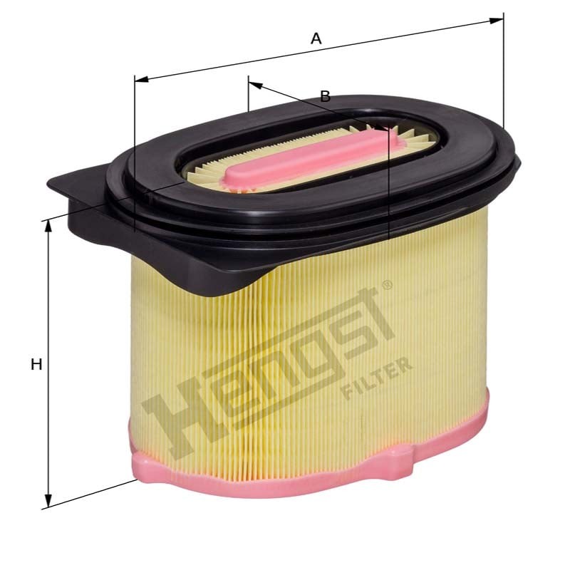 Hengst Filtr powietrza Hengst E1865L 11021546 - 11021546 - Sklep rolniczy PoltechParts