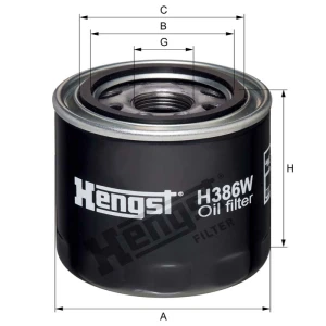 Hengst Filtr oleju 12089743