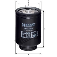Hengst Filtr paliwa 11038708 | poltechparts.pl