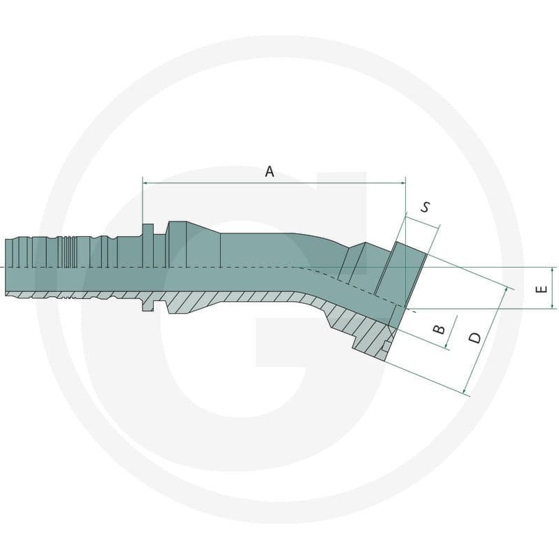 Manuli PN 25 SFS 1" CAT 22° 11381600 - 11381600 - Sklep rolniczy PoltechParts
