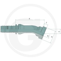 Manuli PN 25 SFS 1" CAT 22° 11381600 - 11381600 - Sklep rolniczy PoltechParts