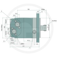 GRANIT Silnik BMV 500cc D=50mm 1” 870001752 - 870001752 - Sklep rolniczy PoltechParts