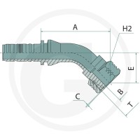 Manuli PN 16 DKOS M36X2 25S 45° 11392768 - 11392768 - Sklep rolniczy PoltechParts