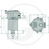 IKRON Filtr powrotny HF30.195 P025 85001082 - 85001082 - Sklep rolniczy PoltechParts