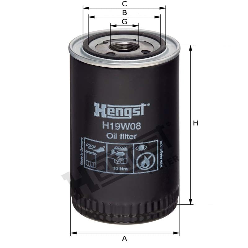 Hengst Cz??? zamienna 866H19W08 - 866H19W08 - Sklep rolniczy PoltechParts