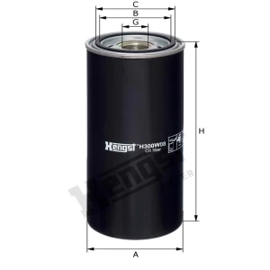 Hengst Filtr oleju 866H300W08