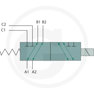 GRANIT Zawór 6/2-drożny SWV-E-05-24V 87001003