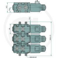 GRANIT Zawór 6/2-drożny SWV-E-05-24V 87001003 - 87001003 - Sklep rolniczy PoltechParts