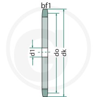 GRANIT Tarcza koła łańcuchowego 837011-009-15 - 837011-009-15 - Sklep rolniczy PoltechParts