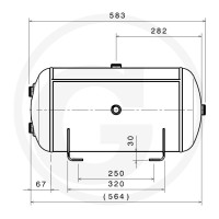 Frauenthal Zbiornik powietrza 82701051 | poltechparts.pl