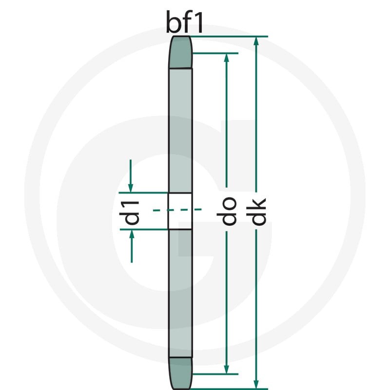 GRANIT Tarcza koła łańcuchowego 837011-015-36 - 837011-015-36 - Sklep rolniczy PoltechParts