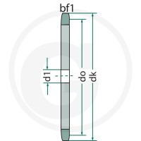 GRANIT Tarcza koła łańcuchowego 837011-015-36 - 837011-015-36 - Sklep rolniczy PoltechParts