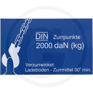 GRANIT Naklejka na punkt mocowania 8390300053
