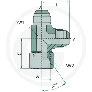 GRANIT LA 9/16 M-FS-M-JIC 81526235