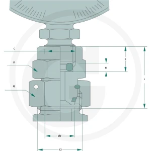 Hydrotechnik Złącze EMVR 8 L DKO 81602335