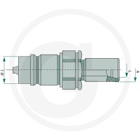 GRANIT KS-S 12S (M20x1,5) DN10-BG2 81511184 - 81511184 - Sklep rolniczy PoltechParts