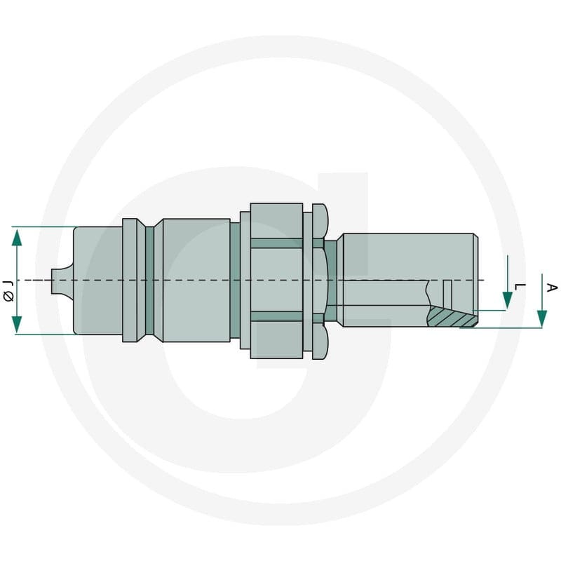 GRANIT KS-S 20S (M30x2,0) DN20-BG4 81511188 - 81511188 - Sklep rolniczy PoltechParts