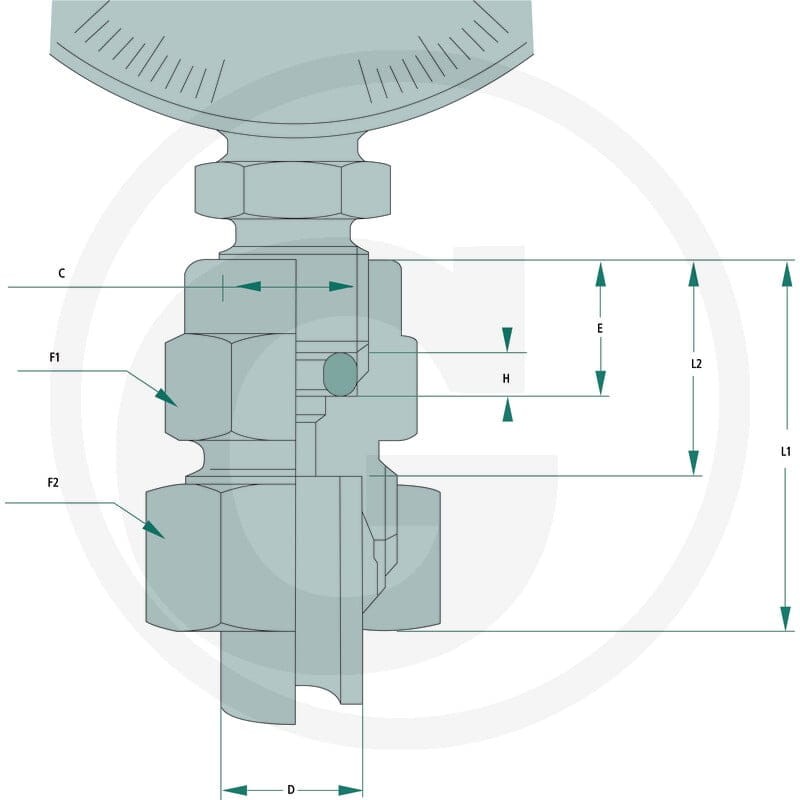 Hydrotechnik Złącze MVR 6 S 81602329 - 81602329 - Sklep rolniczy PoltechParts