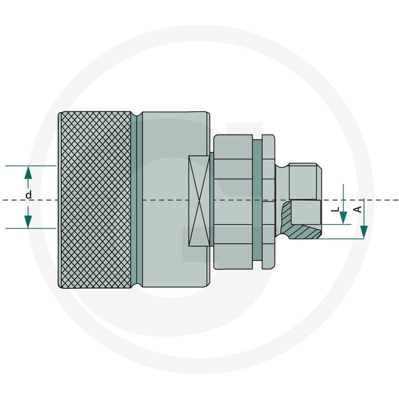 GRANIT KL 30S (M42x2,0) DN25-BG6 81510140 - 81510140 - Sklep rolniczy PoltechParts