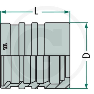 Manuli PFN M00910 DN 6 - 1/4" 815M00910-04
