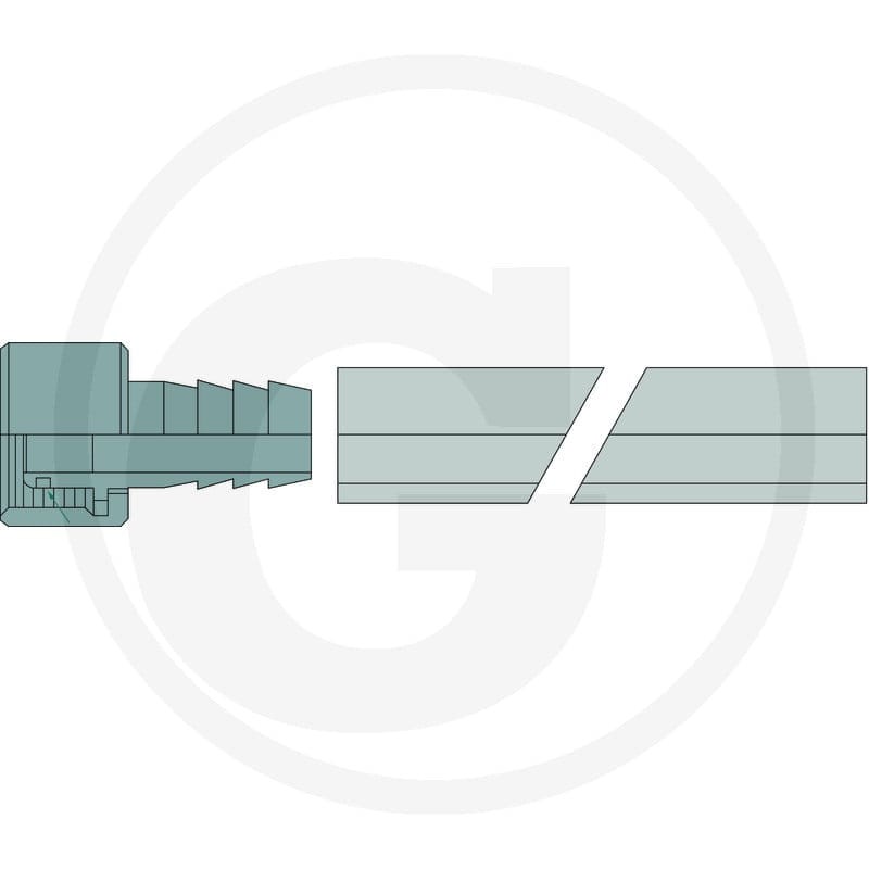 GRANIT Przyłącze M 26 proste wąż 1000mm 85003024 - 85003024 - Sklep rolniczy PoltechParts