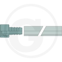 GRANIT Przyłącze M 26 proste wąż 1000mm 85003024 - 85003024 - Sklep rolniczy PoltechParts