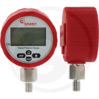 GRANIT cyfrowy manometr D=80mm 0-160 bar z gumową tulejką 85050021 - 85050021 - Sklep rolniczy PoltechParts