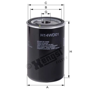 Hengst Cz??? zamienna 866H14WD01