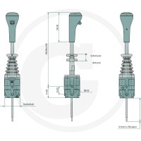 GRANIT Dźwignia krzyżowa 87000975 - 87000975 - Sklep rolniczy PoltechParts