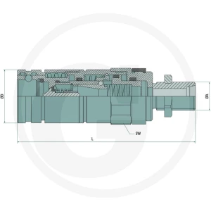 GRANIT Gniazdo GP-3CFPV 7/2215 F 87001271