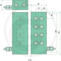 GRANIT Płyta NG6,4-krotna, z DBV 87004002 - 87004002 - Sklep rolniczy PoltechParts