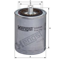 Hengst Filtr paliwa 866H34WK | poltechparts.pl