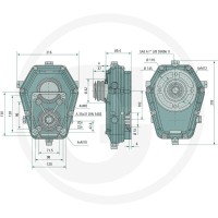 GRANIT Przekładnia BG-2/3-1:3 87000772 - 87000772 - Sklep rolniczy PoltechParts