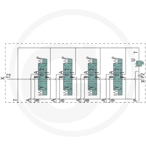 BLB Zawory monobloku BM 40/4 GU-(4x) MO-A1-T 86503005